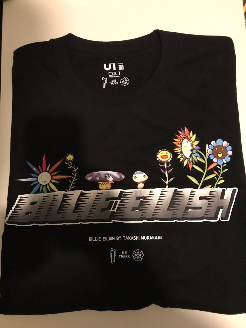 Uniqlo UT Billie Eilish x 村上隆XXL 罕有supreme, 男裝, 上身及套裝