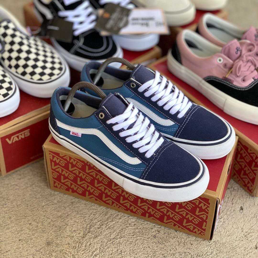 Vans pro navy best sale