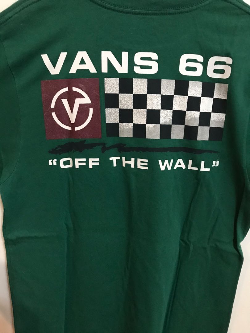 VANS T SHIRT, Fesyen Pria, Pakaian 