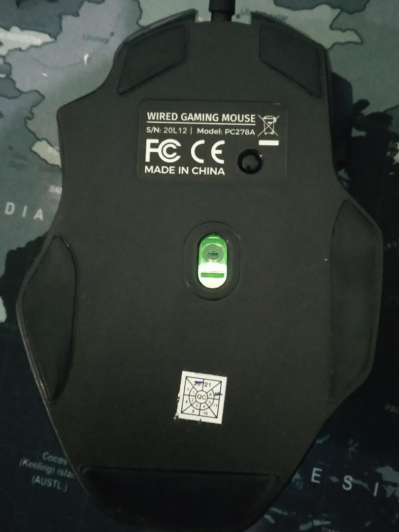 [FREEGIFT] VicTsing PC278 Ergonomic Wired Gaming Mouse with 7RGB Backlight, Computers & Tech