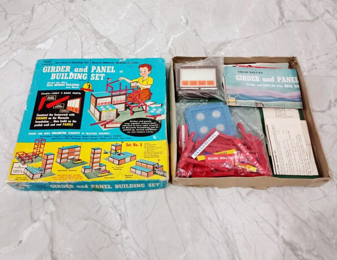 Chad valley girder and panel building set hot sale