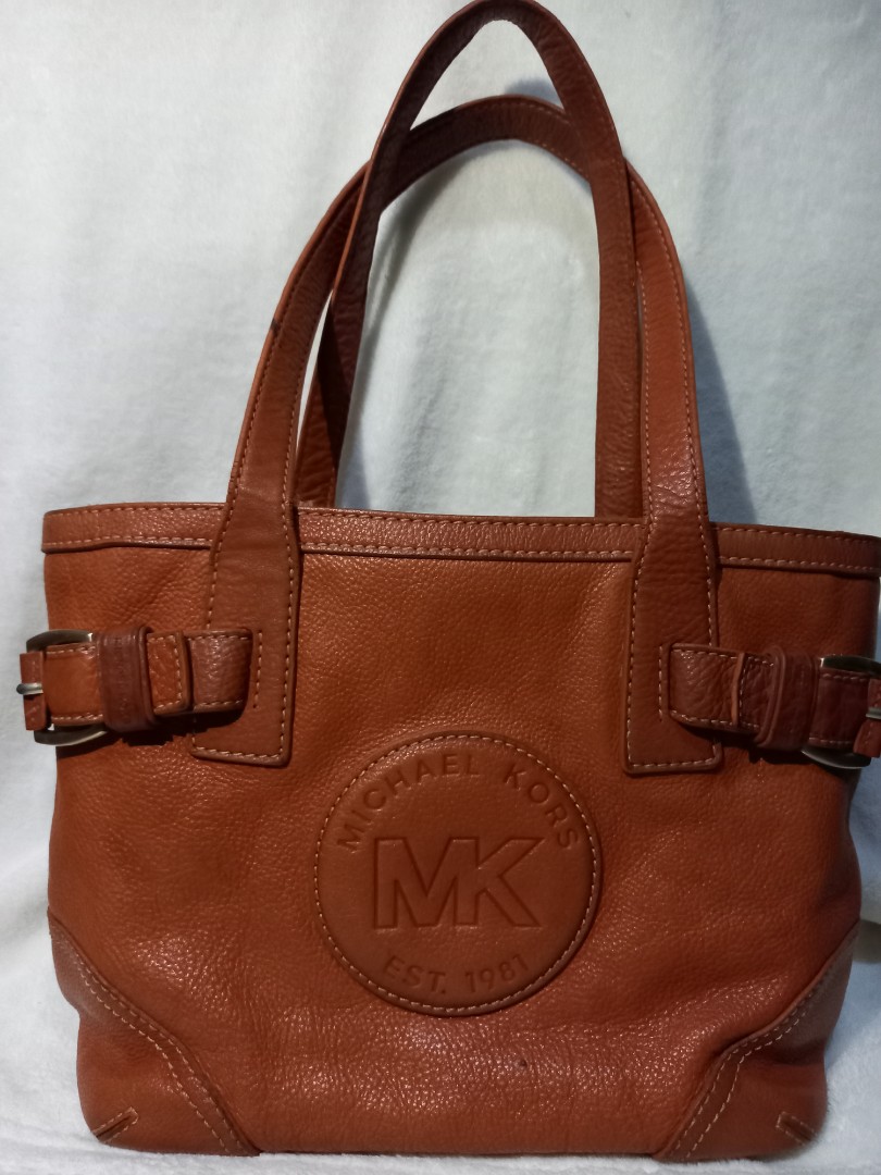 Vintage Leather Michael Kors Handbag Shoulder Bag Purse  Etsy