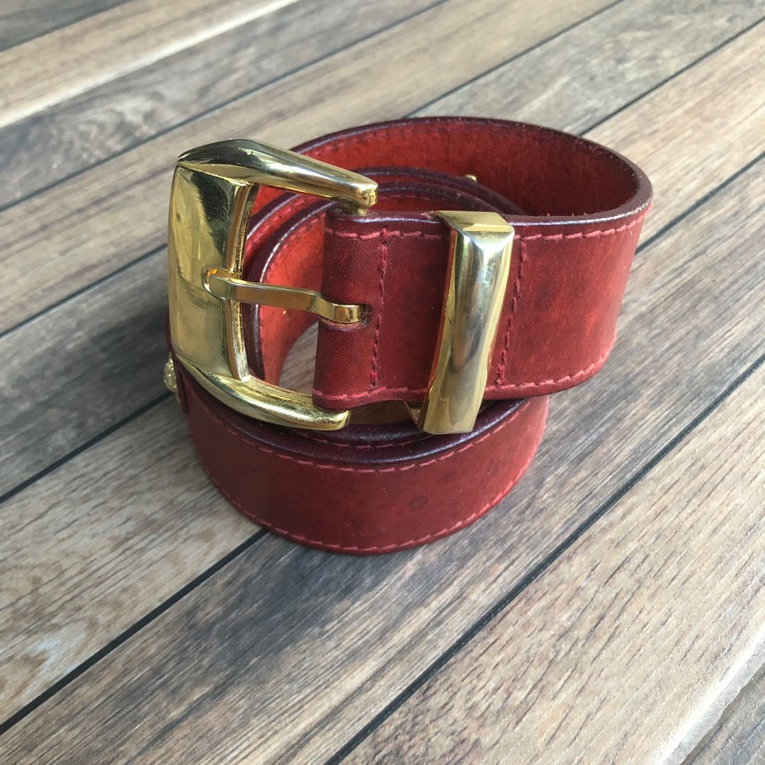 Red and gold belt Clearance