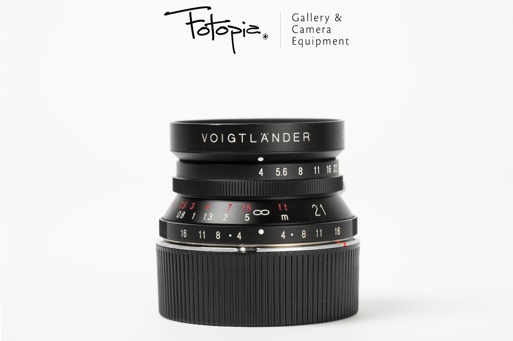 VoightLander 単焦点広角レンズ COLOR SKOPAR 21mm F4 P 131026(未使用品)
