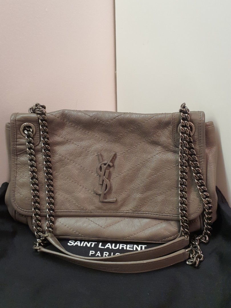 ysl niki medium grey