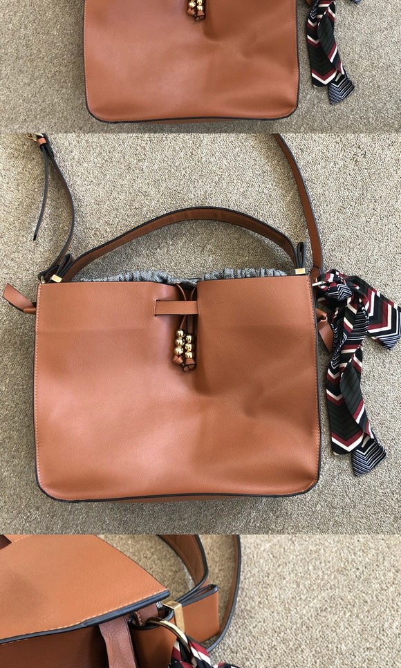 ZARA Trafaluc Women s Tote Bag Crossbody Brown Women s Fashion