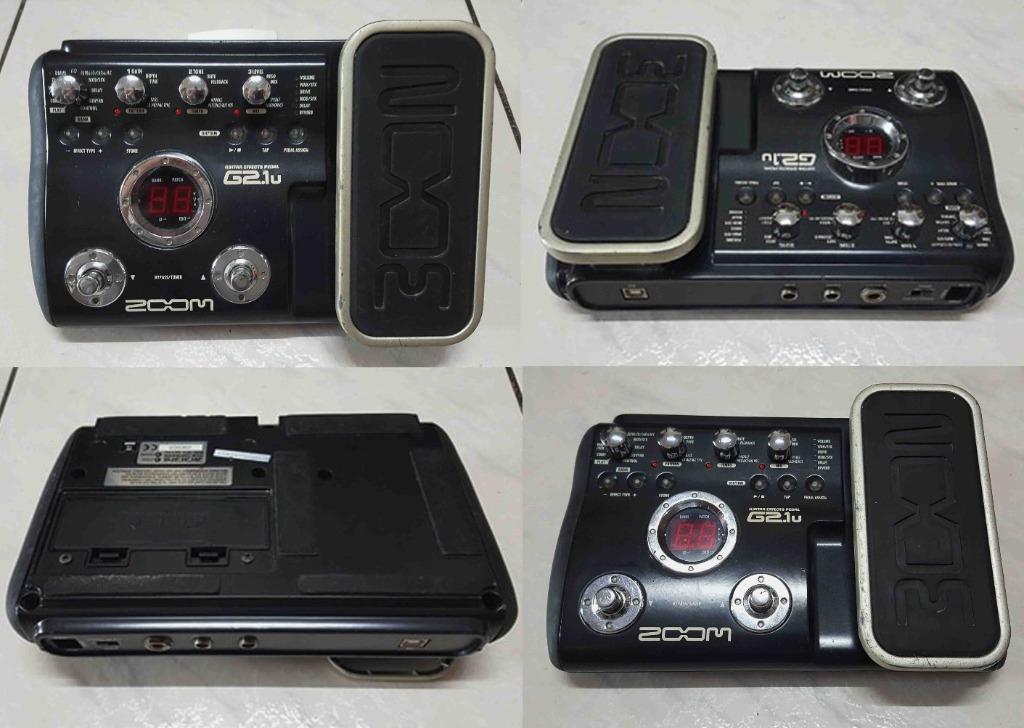 日本ZOOM G2.1u新一代功能強大綜合效果器‧附中文說明書‧便宜出售‧也
