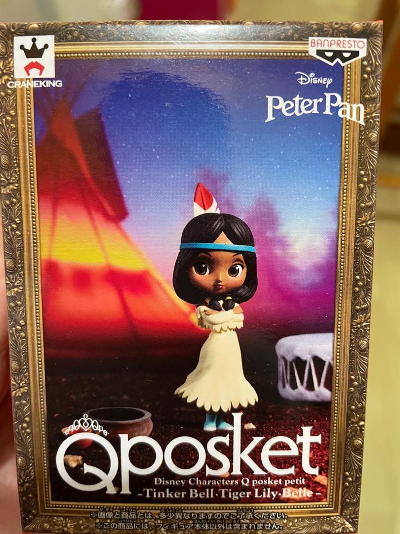 Qposket Disney Characters Petit Peter Pan 小飛俠tiger Lily 老虎莉莉banpresto 日版 興趣及遊戲 玩具 遊戲類 Carousell