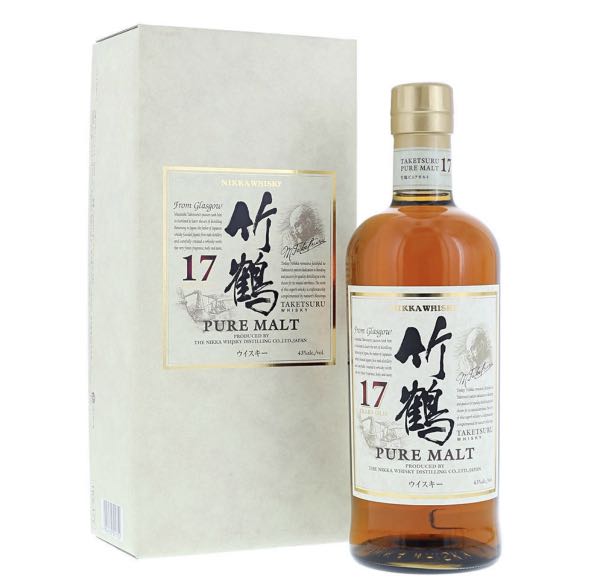 竹鶴17年純麥威士忌Nikka 日華700ml Taketsuru Pure Malt Whisky