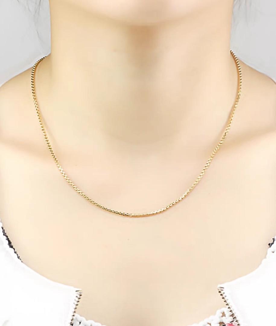 White gold hotsell chains for womens