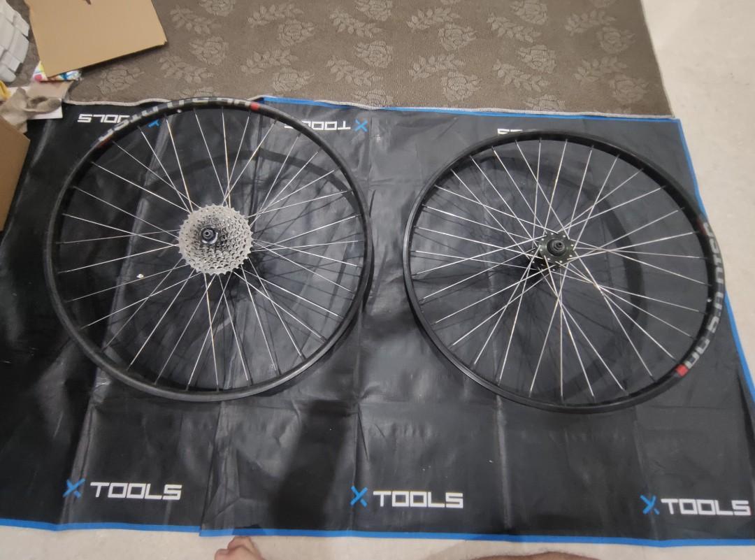 27.5 inch wheelset Cannondale C4 Hubs Alex Rims DC5.0