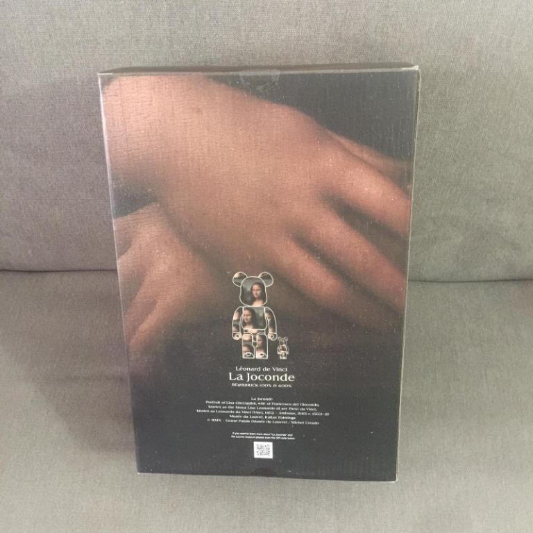 Bearbrick Mona Lisa 蒙羅麗莎400+100% Leonard de Vinci La