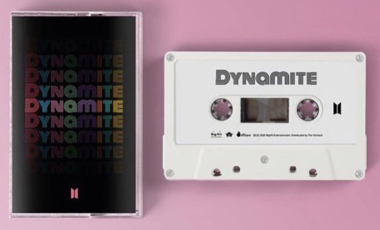 新一批返貨bts Dynamite Cassette卡式帶 音樂樂器 配件 Cd S Dvd S Other Media Carousell