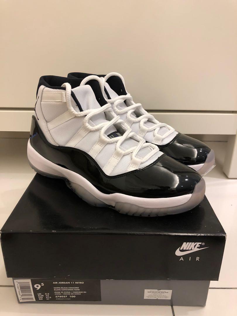 Air Jordan 11 Concord 2018 Men s Fashion Footwear Sneakers on