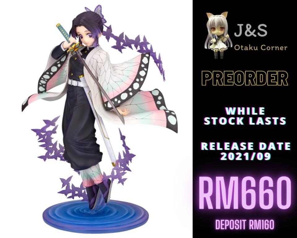 Alter Demon Slayer Kimetsu No Yaiba Shinobu Kocho 1 8 Figure Toys Games Action Figures Collectibles On Carousell