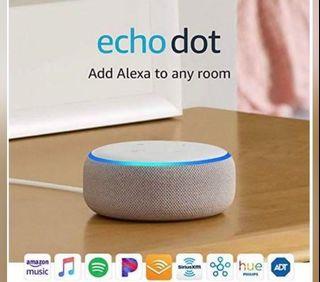 Amazon Echo Dot 3rd Gen  Smart speaker with Alexa fire kids apple HD10 kindle oasis stick