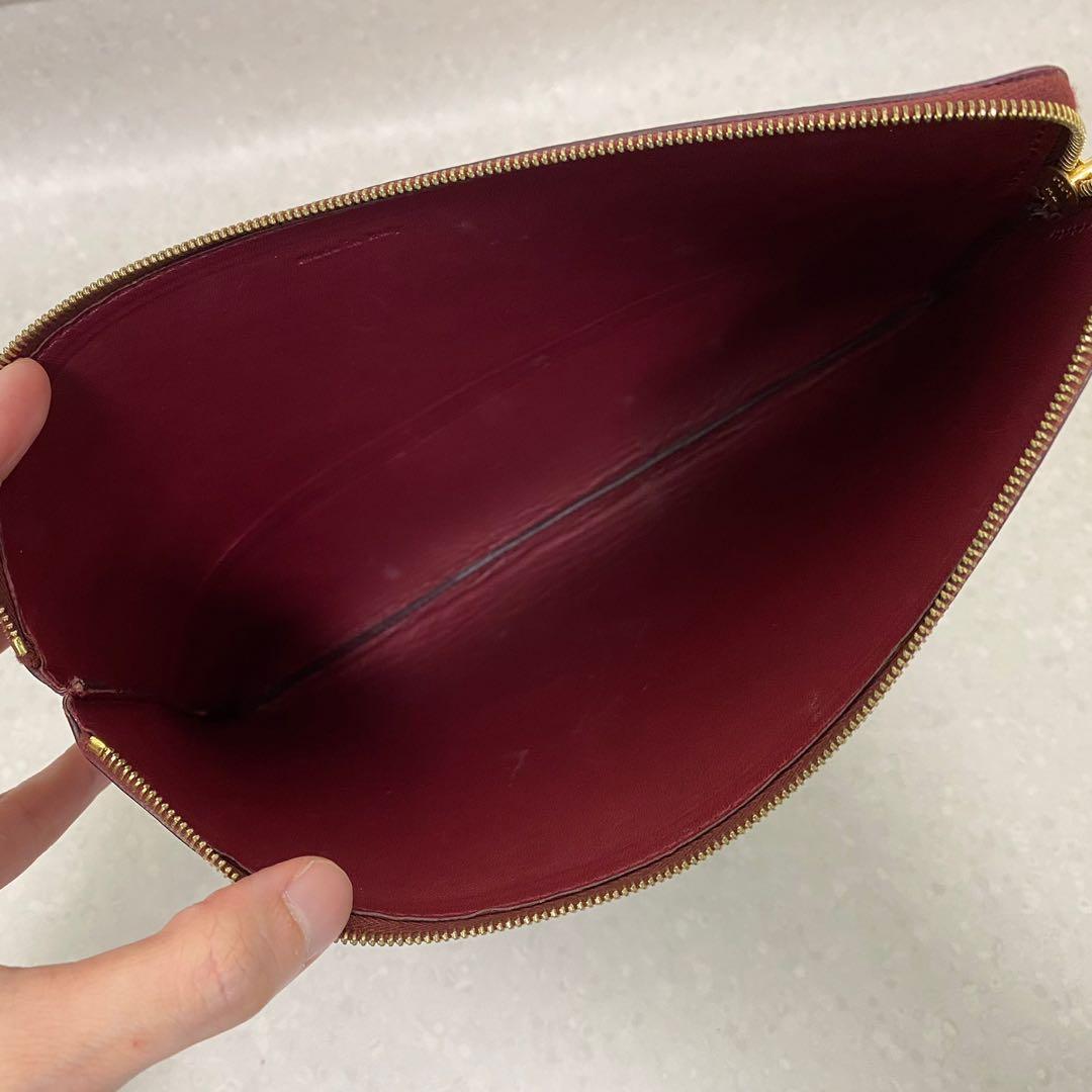 Authentic Celine Bicolour Solo Clutch Pouch