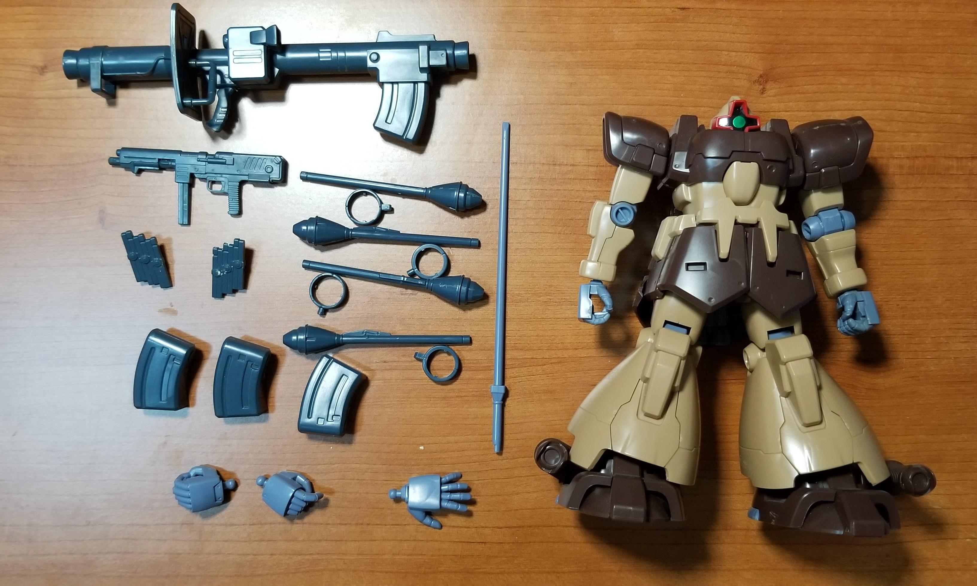 Bandai 萬代高達模型hguc 1 144 Ms 09f Dom Tropen 熱帶大魔 興趣及遊戲 玩具 遊戲類 Carousell