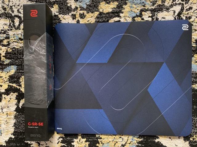 Benq Zowie G Sr Se Deep Blue Esports Gaming Mouse Pad Large Electronics Computer Parts Accessories On Carousell
