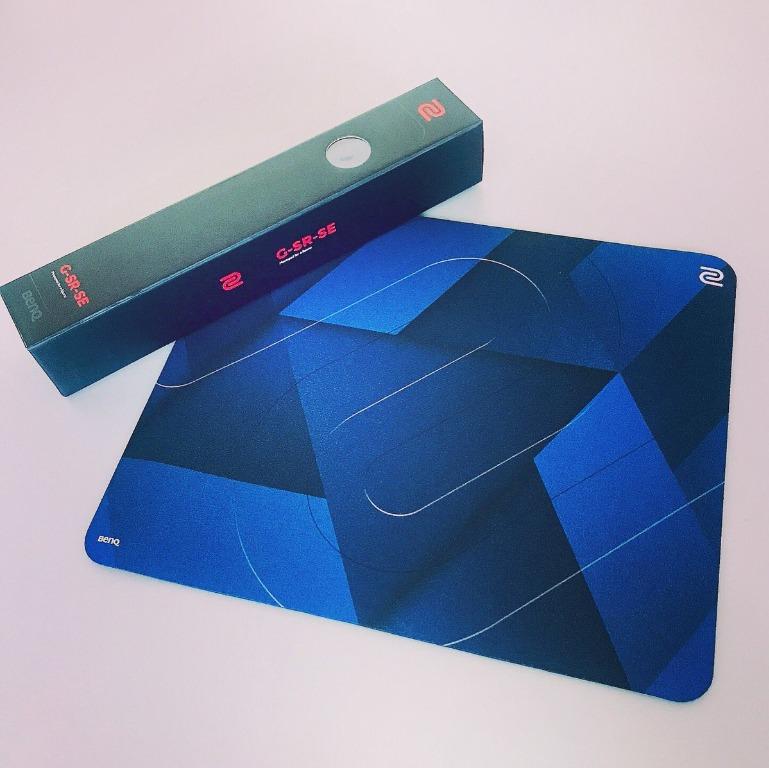 Benq Zowie G Sr Se Deep Blue Esports Gaming Mouse Pad Large Electronics Computer Parts Accessories On Carousell