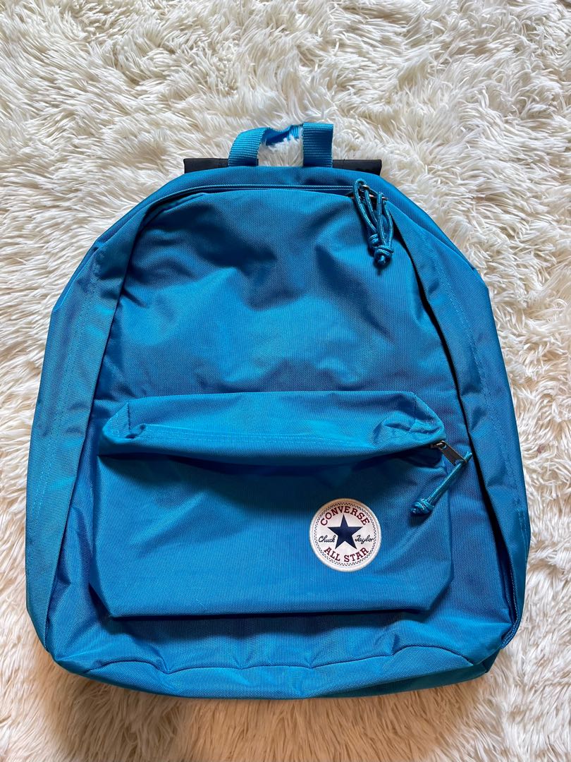 Blue Converse Backpack, Men's Fashion, Bags, Backpacks on Carousell