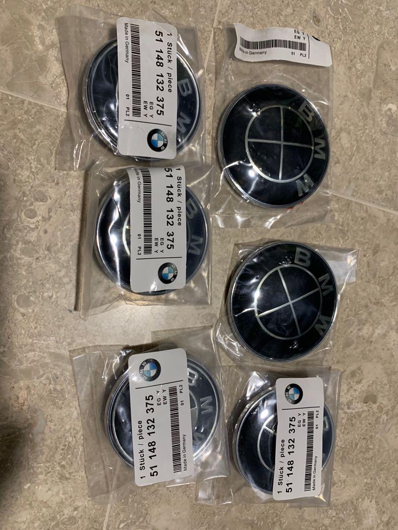 BMW F10 black emblems, Car Accessories, Accessories on Carousell