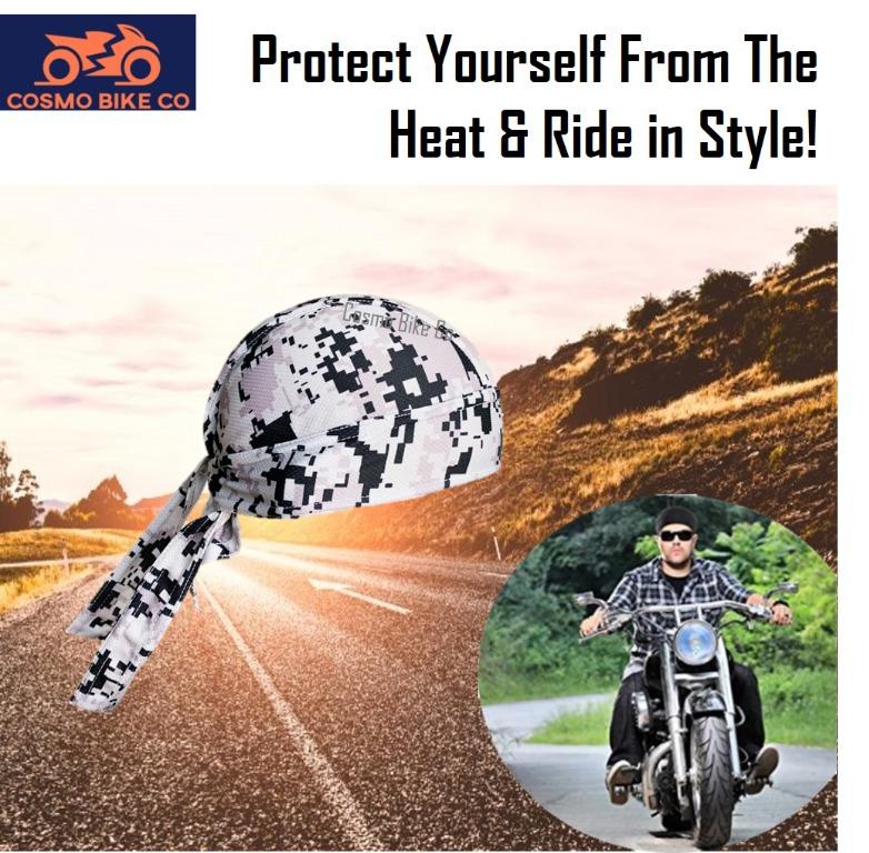 BREATHABLE Helmet Liner Inner Skull Cap Buff SWEAT ABSORBING