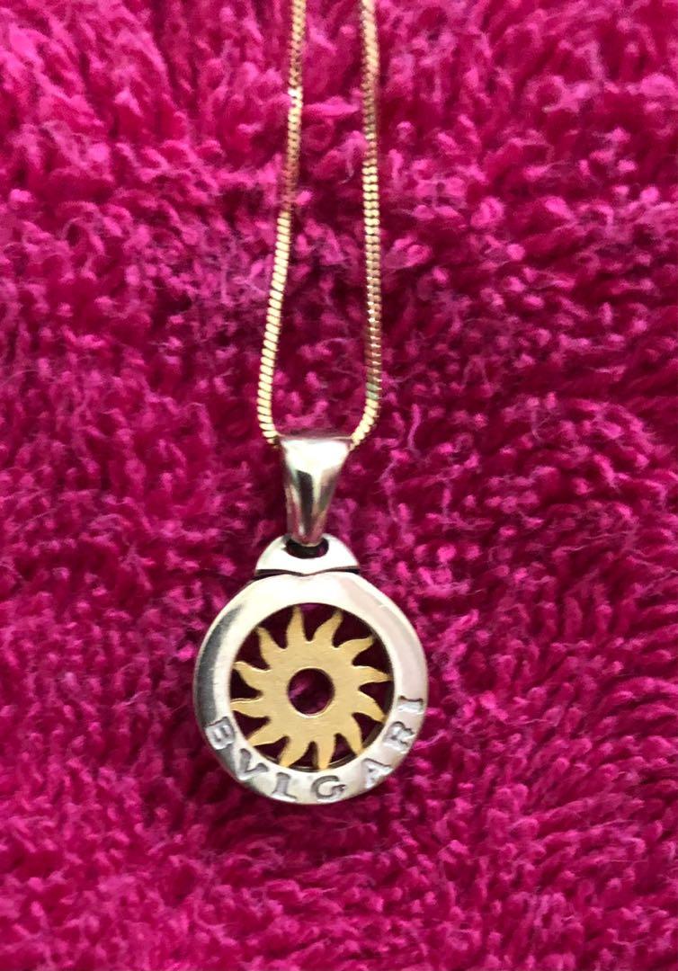 Bvlgari tondo sun best sale necklace