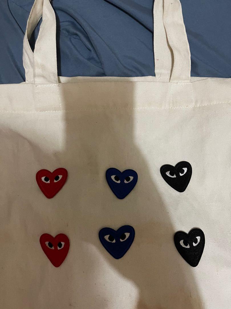 Cdg play tote bag, Women's Fashion, Bags & Wallets, Tote Bags on