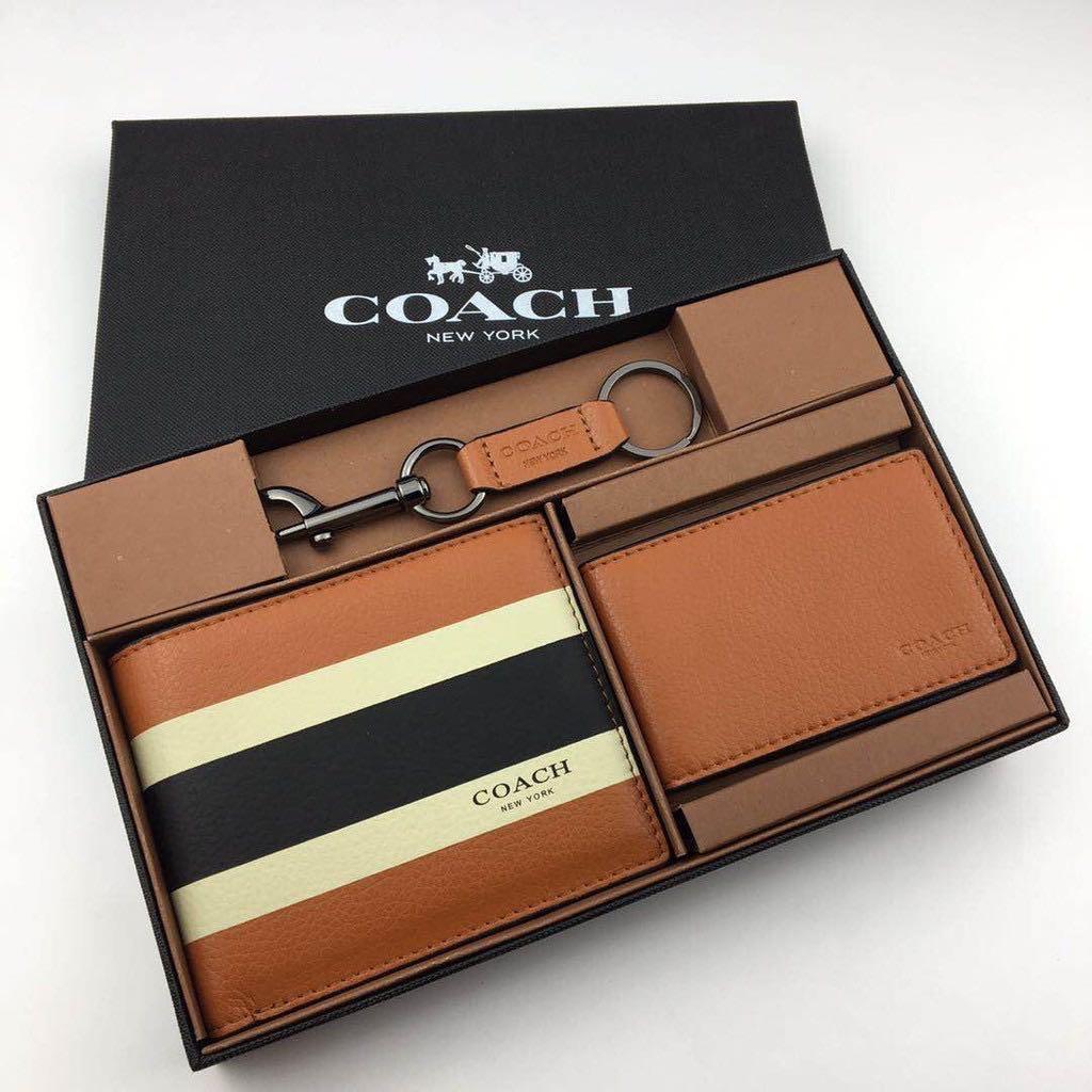 Coach wallet store men sale