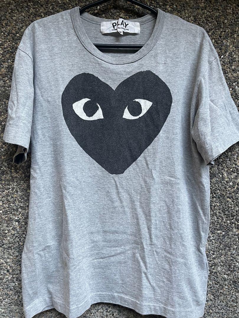 Comme des garçons t shirt argent hotsell