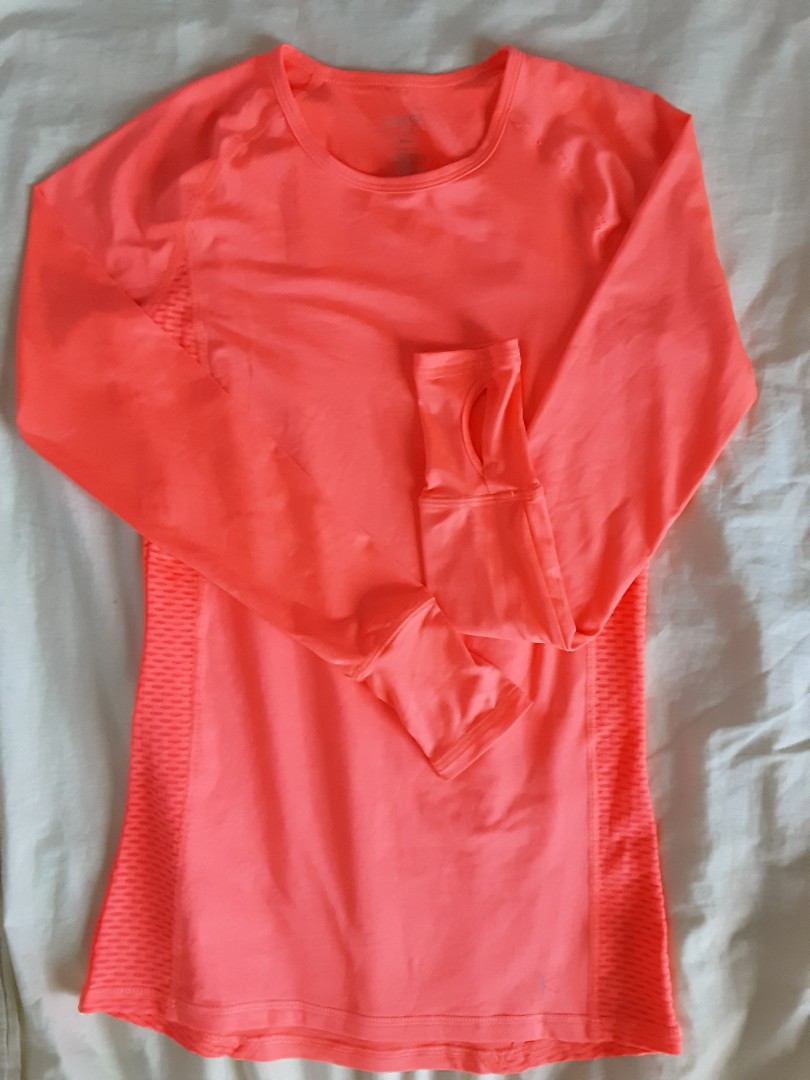 danskin now long sleeve tops