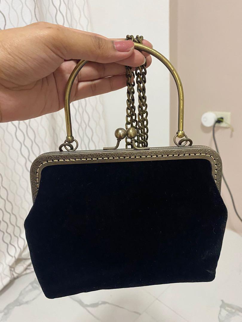 Doll inspired black bag (Category: Purses & Pouches) located in Manila. Submitted by yuki.maltese (Listing ID 1078884422, Image 1). Description: -Used but not abused -What you see is what you get -RFS: Decluttering .