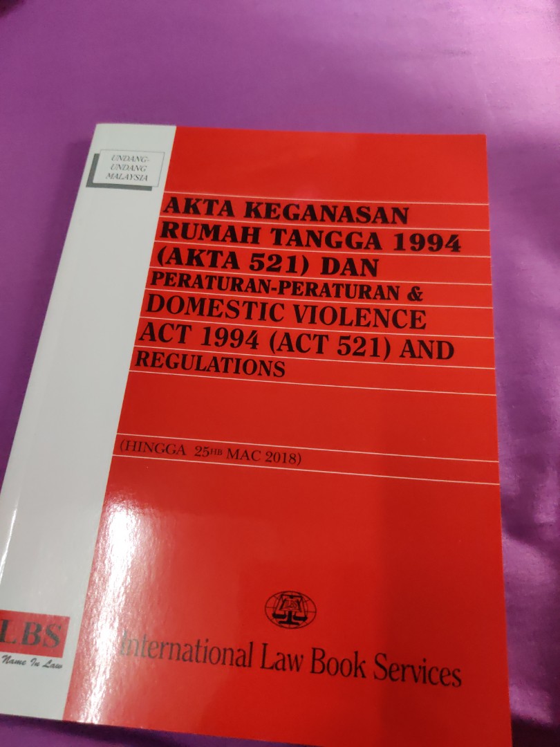 Domestic Violence Act 1994 2018 Textbooks On Carousell