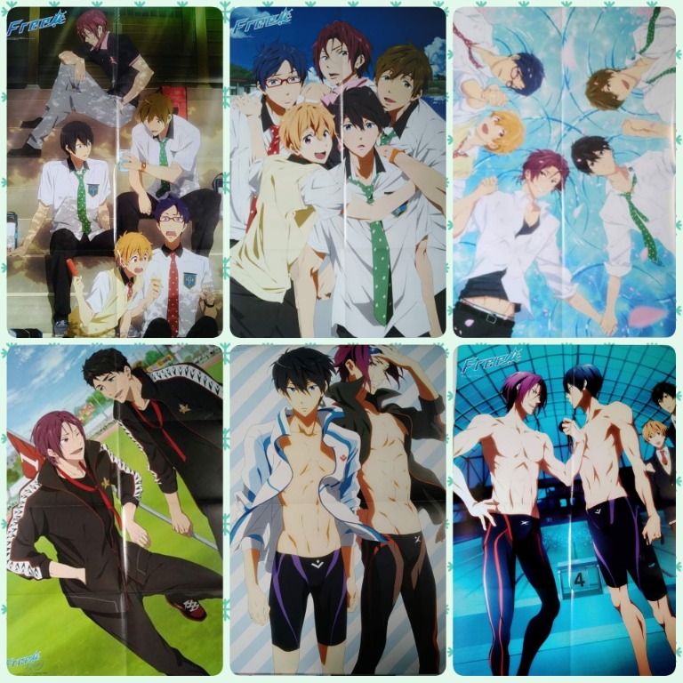 Free! Iwatobi & Samezuka/ Ace of Diamond Double Sided Poster