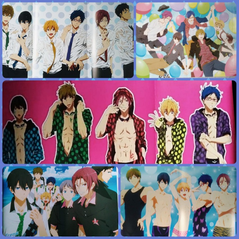 Free! Iwatobi & Samezuka/ Ace of Diamond Double Sided Poster