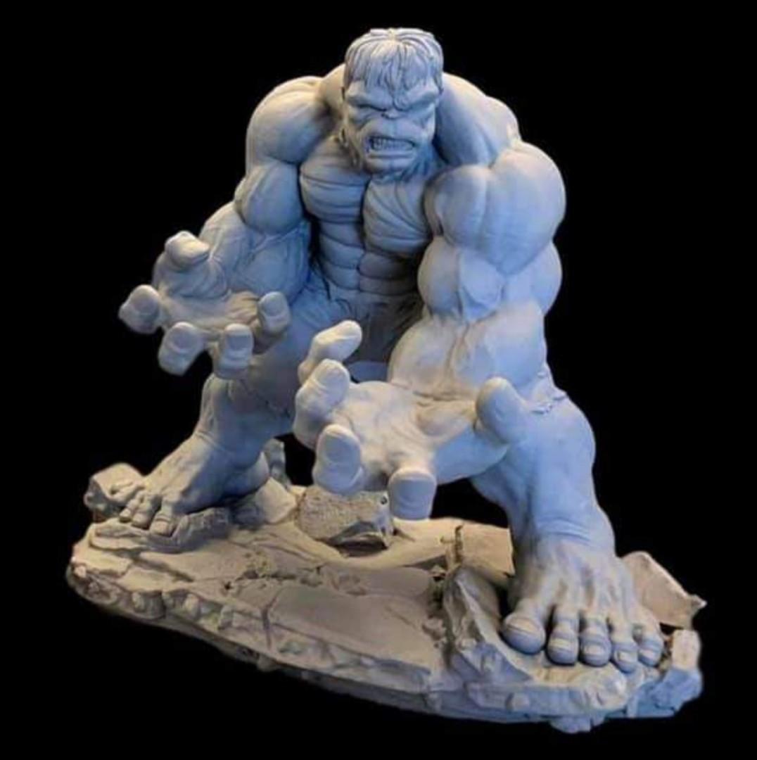 figurine résine Hulk ; Hulk