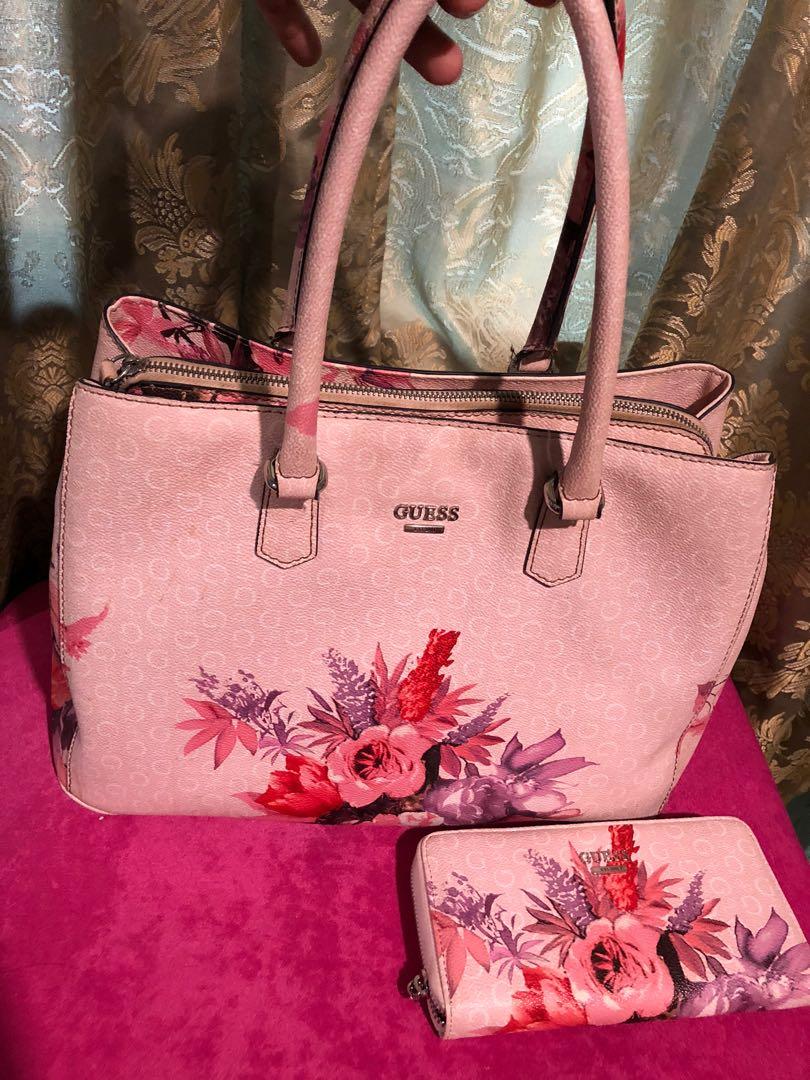 Floral sales guess purse