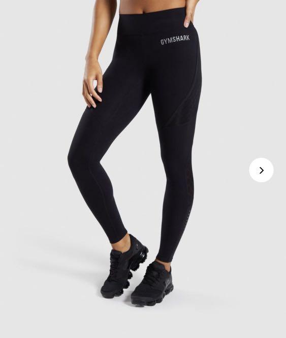 Gymshark Cotton Graphic Tape Leggings, Women's Fashion, Activewear on  Carousell