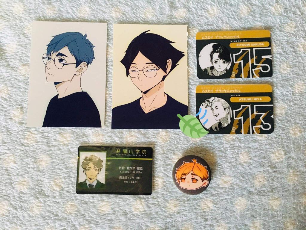 Haikyuu Inarizaki Itachiyama Msby Miya 4 Bundle Hobbies Toys Memorabilia Collectibles J Pop On Carousell
