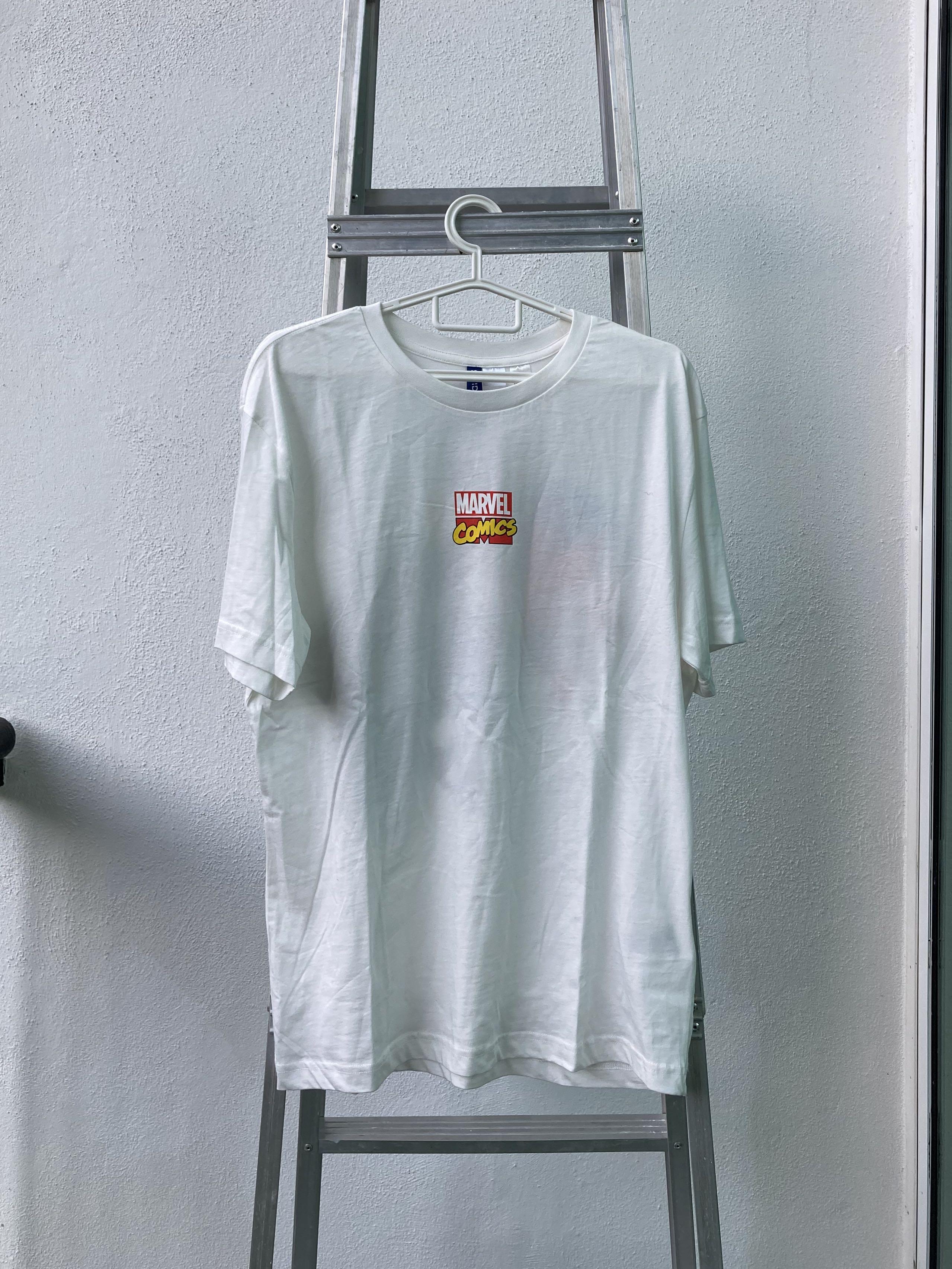 H M Marvel t shirt Men s Fashion Tops Sets Tshirts Polo