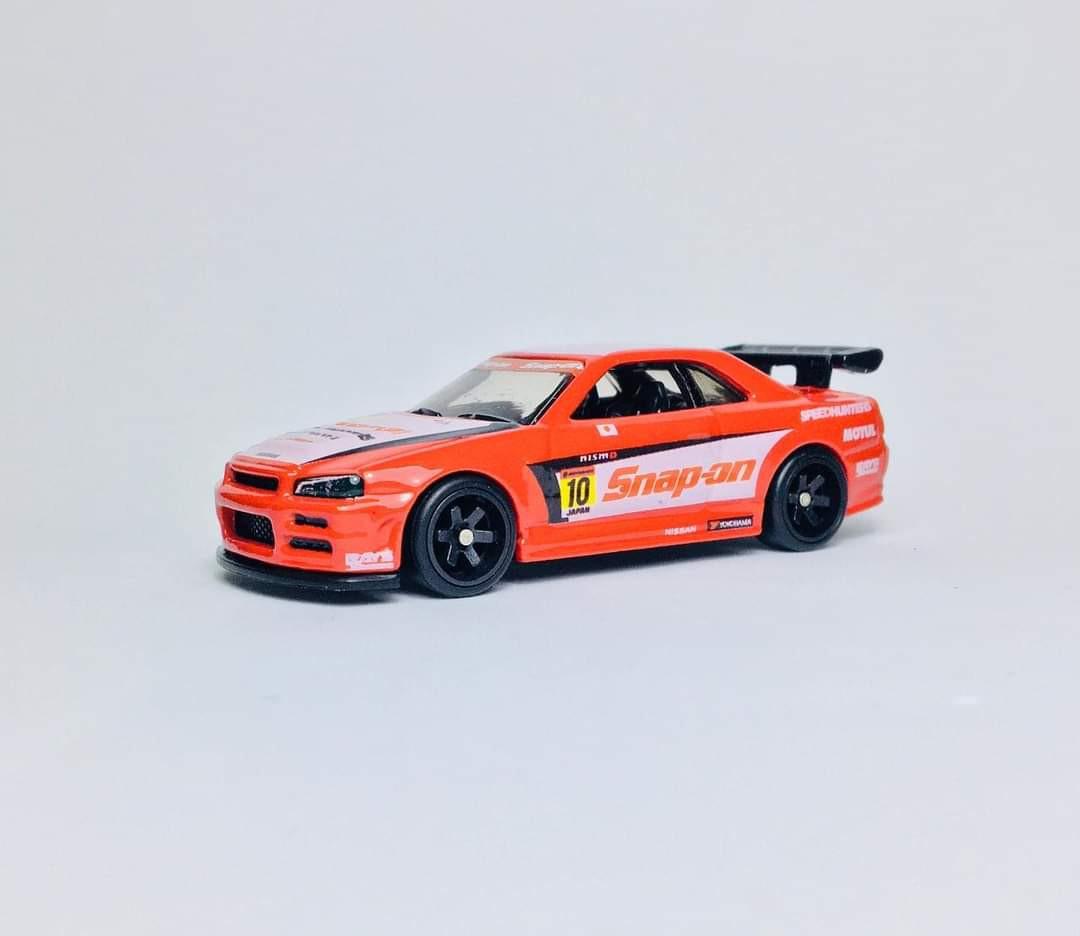 Hot wheels nissan skyline gtr r34 custom shop