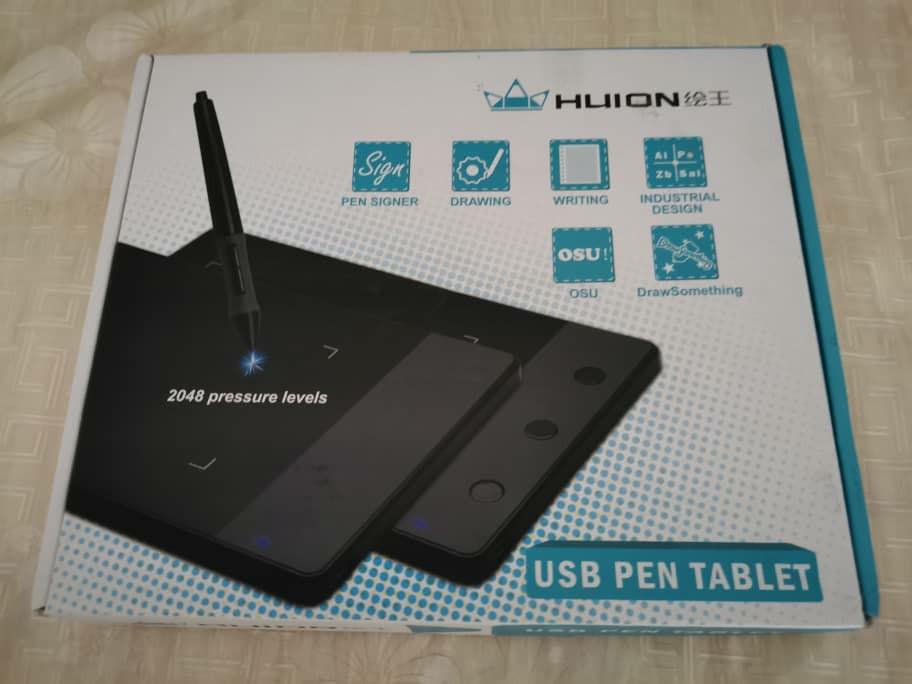 Huion USB drawing/writing tablet for windows, Mobile Phones & Gadgets