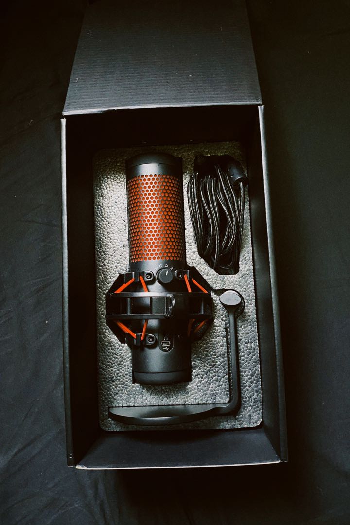 Hyper X Quadcast, Computers & Tech, Parts & Accessories, Computer Parts on Carousell