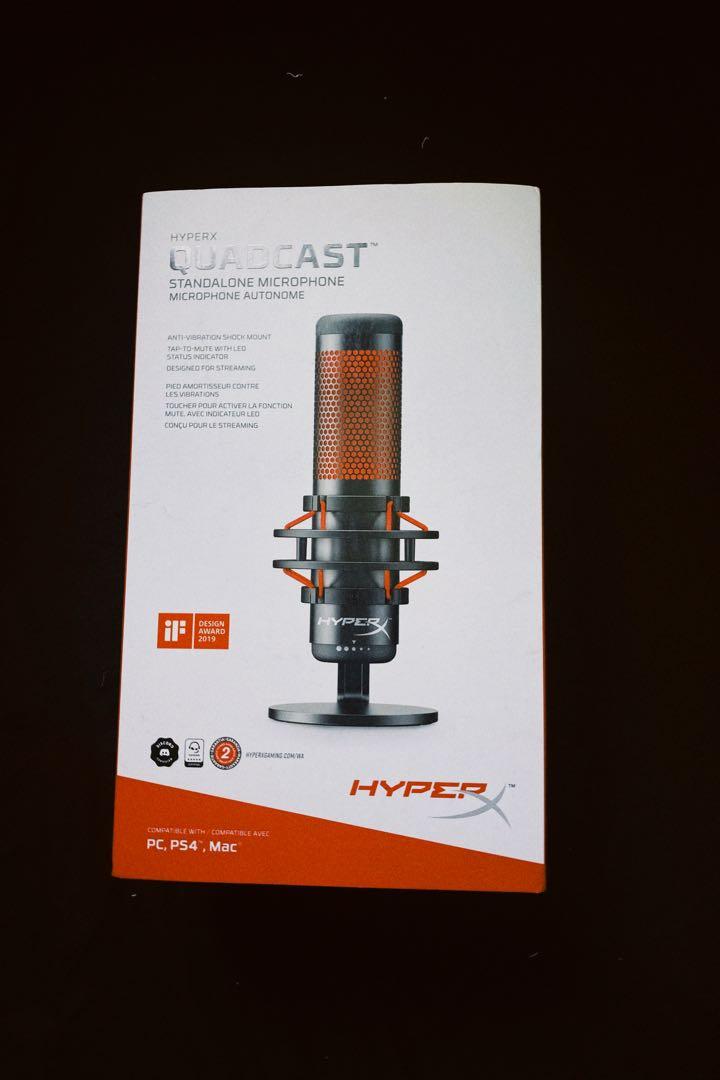 Hyper X Quadcast, Computers & Tech, Parts & Accessories, Computer Parts on Carousell