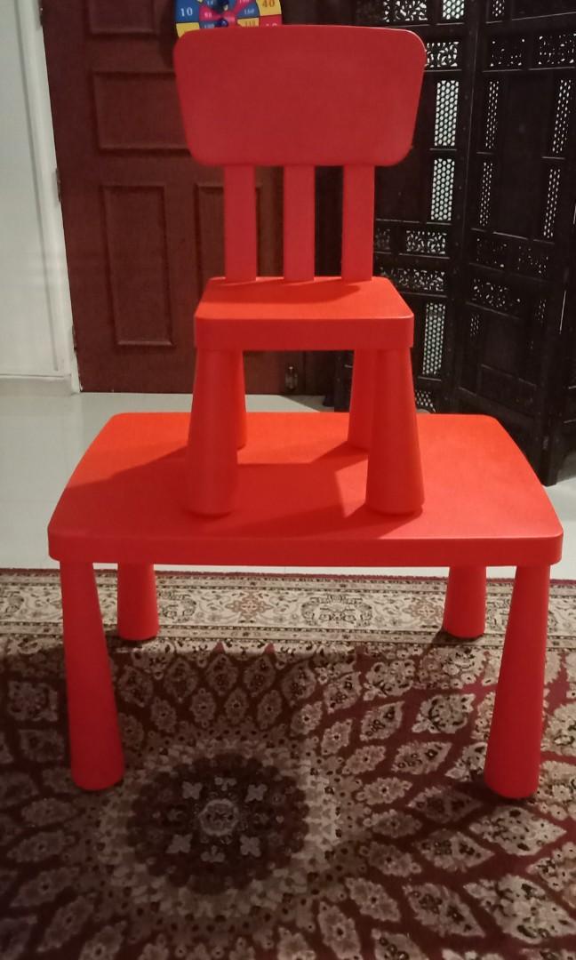 Ikea table &chair kids, Babies & Kids, Baby Nursery & Kids Furniture