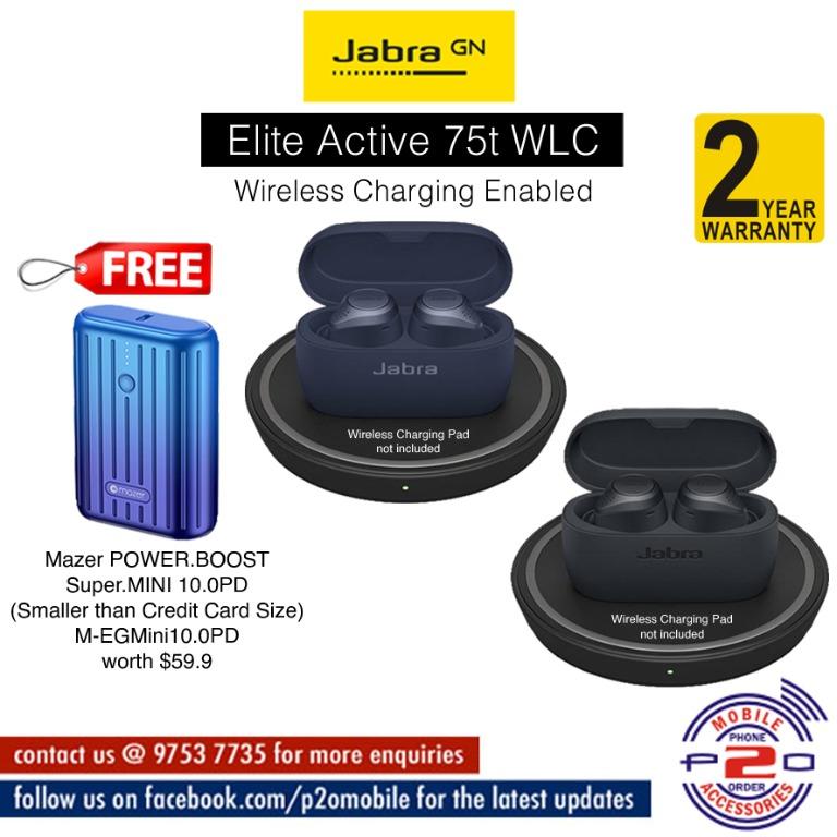 jabra elite active 75t power