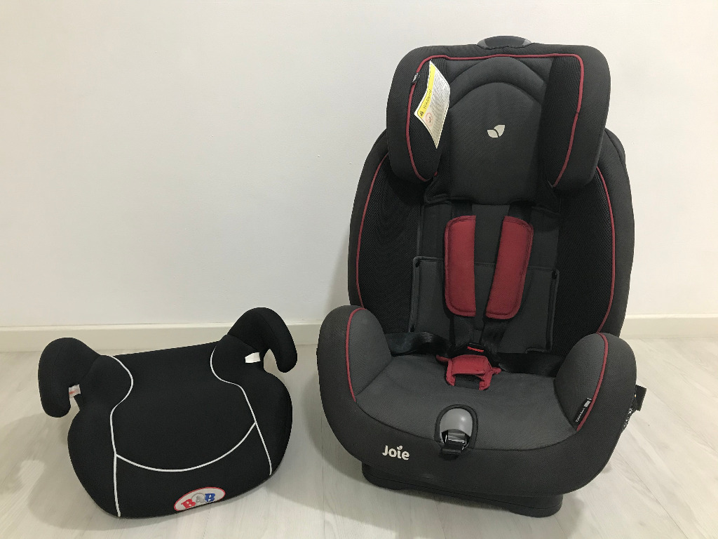 Joie Stages car seat & BAB booster seat, Babies & Kids, Going Out, Car