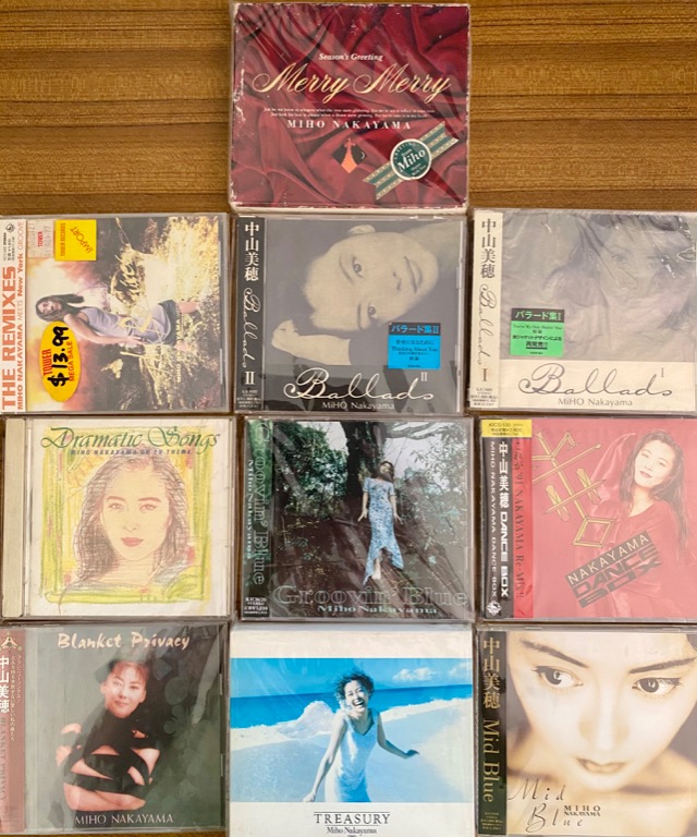 Hobbies　Jap　Music　Miho　Jpop　中山美穂　for　90s　on　Idol　CDs　Toys,　CD　Nakayama　pressed　Sale,　Media,　DVDs　Carousell