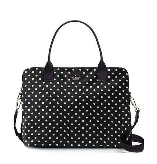Polka dot deals laptop bag